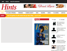 Tablet Screenshot of hintsmagazineonline.com